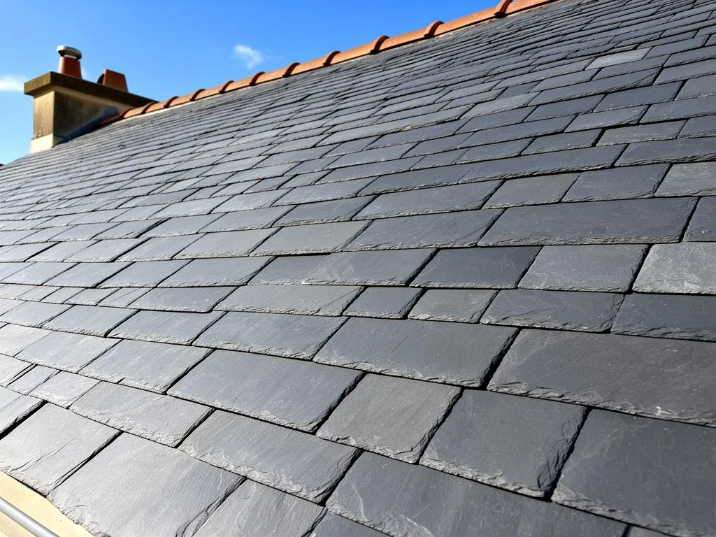 Pose toiture ardoise